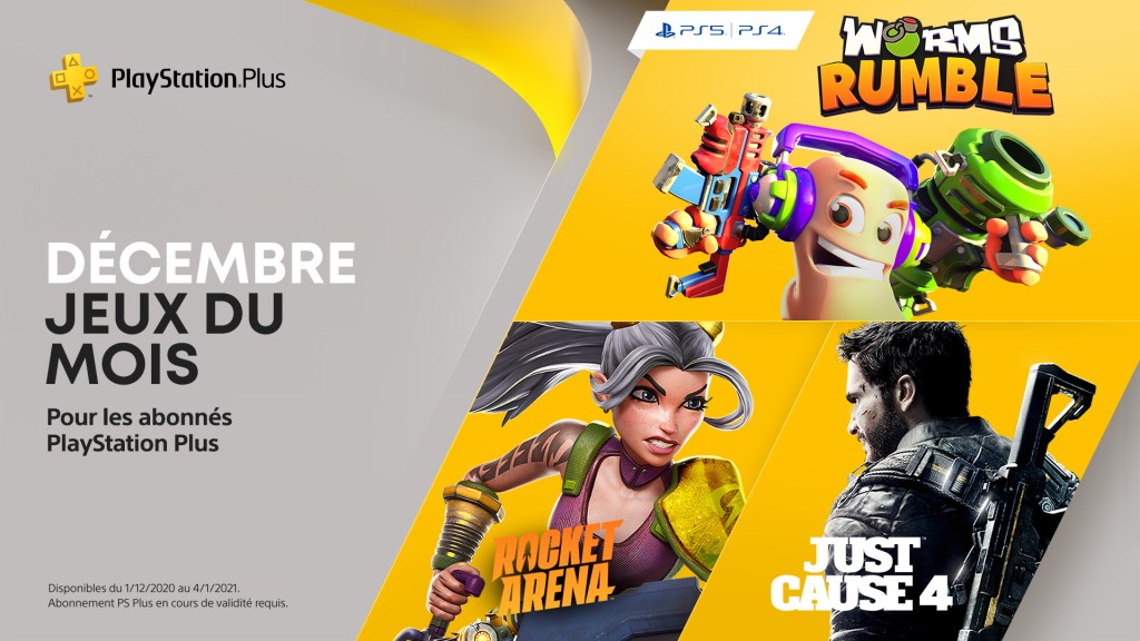 Les jeux Playstation Plus du mois de Décembre&nbsp;2020