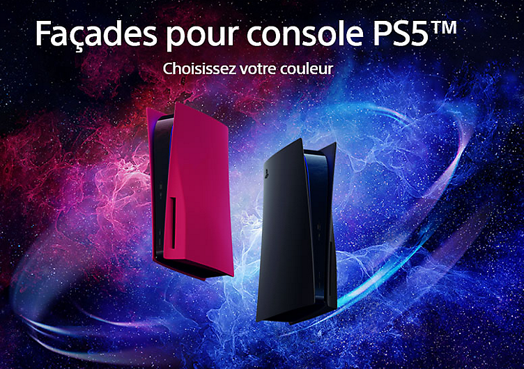 Les Face Plate PS5 sont&nbsp;disponibles